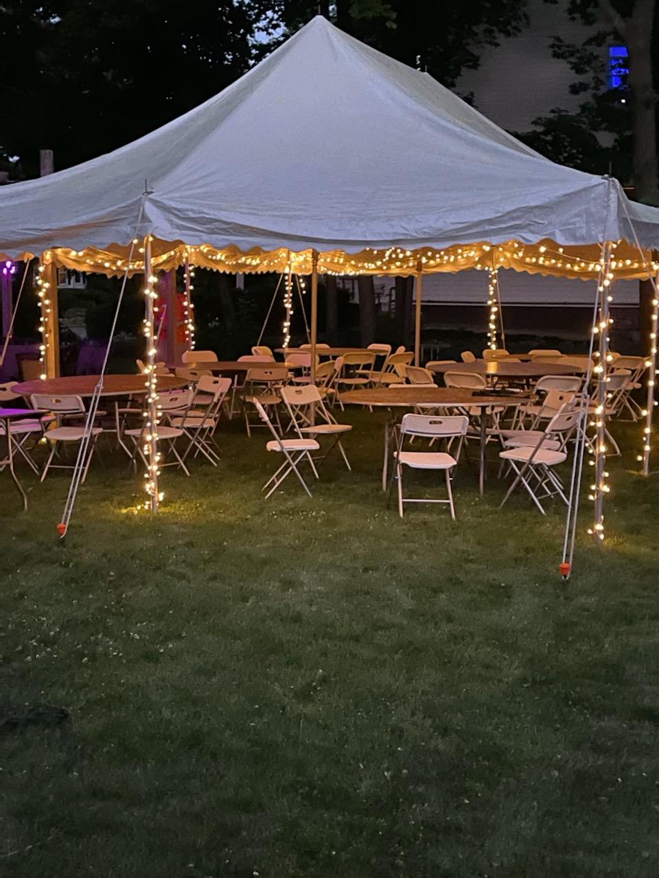 Tents, Tables, Chairs and More! - Backyard Party Solutions